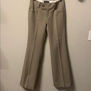 Women’s taupe banana republic dress pants Size 4